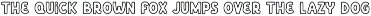 Tiny robot | Playful font preview