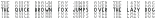 StackedFont otf (400) Sample