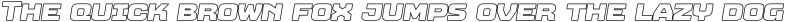 Sagu Exora Oblique Outline otf (400) Sample