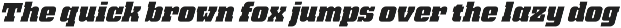 Bloque Italic font preview