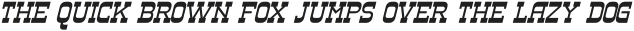 SHEAL THON SLAB Italic otf (400) Sample