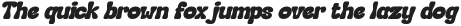 HENDRIX BUBBLE Italic otf (400)