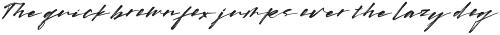 Goldstone brush font preview