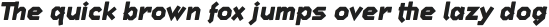 Silex-BlackItalic otf (900) Sample