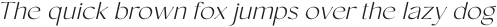 Conso ExtraLight Italic otf (200)