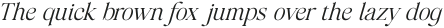 Perfect Strangers Italic ttf (400)