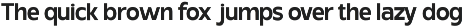 Invisible Sans Serif Font Family preview