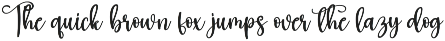 Butterfly | Script Font preview