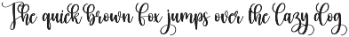 Rainbow | Script Font preview