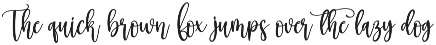 Thanksgiving | Script Font preview