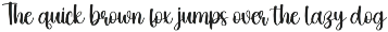 Rain | Script Font preview