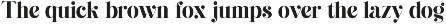 Cheva Display Serif Font font preview