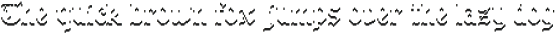 Waves Blackletter CPC Inline otf (900) Sample