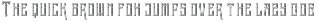 El Tigres Typeface preview