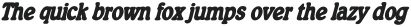 Generation 1970 Condensed Bold Italic otf (700)