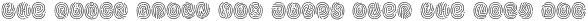 Rainbow Fingerprint Colored otf (400)