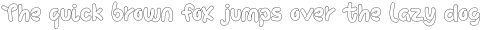 Curly Wurly Outline Overlay otf (400)