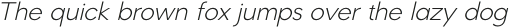 Romela Italic Extra Light otf (200)