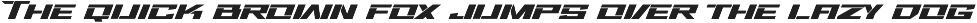 Trinos - Sporty Tech Font preview