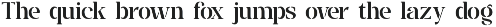 Vangba Typeface font preview