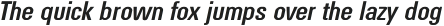 Order Bold Italic otf (700)