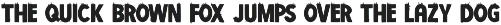 Spike and shard & small spikey font preview