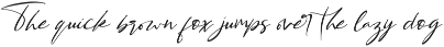 Bestowens Family font preview