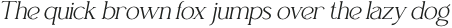 Glamoure Everyday ExtraLight Italic otf (200)