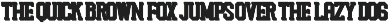 Chicago Shift - Sport Font preview