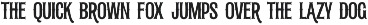 RUMBAMBAR - Vintage Serif Font preview