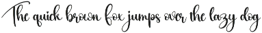 Girly | Script Font preview