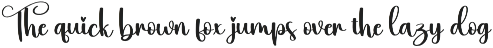 Melody | Script Font preview