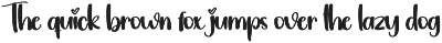 Pride | Script Font preview