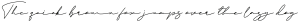 Besthia Display Script otf (400)