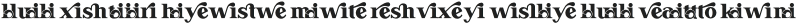 Besthia Display Ligature otf (400)