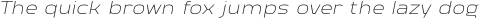 Vogie Extra Light Expanded Italic otf (200)