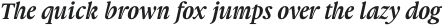 Frasha Italic otf (400)