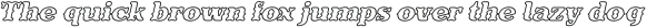 Evereast Western-Edge Outline Italic otf (400)
