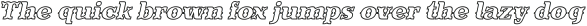 Evereast Slab-Western Outline Italic otf (400)