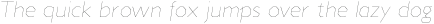 Jillican UltraLight Italic otf (300)