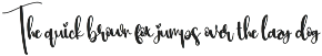 Highland | Script Font preview