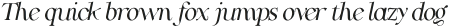 Silver Garden Italic otf (400)