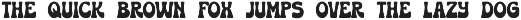 Huston Western Display Font preview