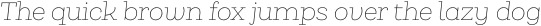 Queulat Thin Italic otf (100)