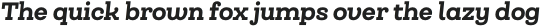 Queulat Black Italic otf (900)