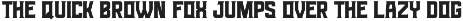 MILWAUKEE – Industrial Display Font preview