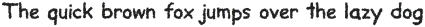 Crayon Letters Regular otf (400)