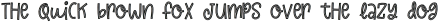 Rain or Shine Font - Regular Regular otf (400)