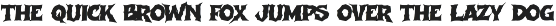 KAIRA - Bad Black Metal Font preview