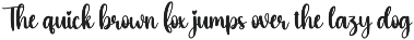 Excited | Script Font preview
